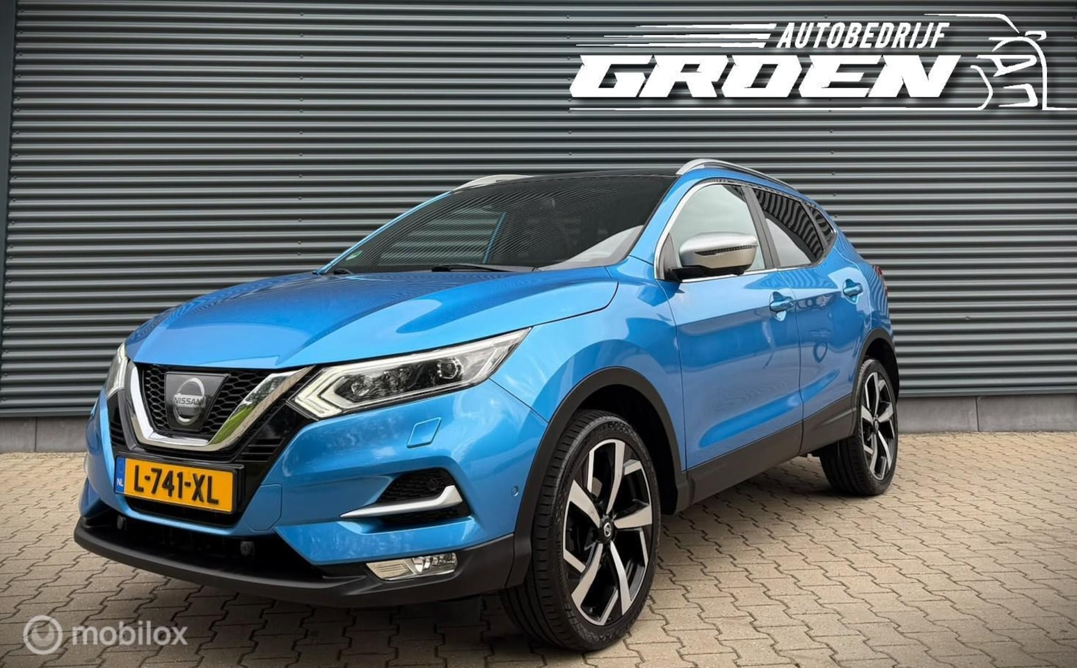 Nissan Qashqai - 1.6 Tekna + CAMERA|PANO|LED|LEER|TREKHAAK - AutoWereld.nl