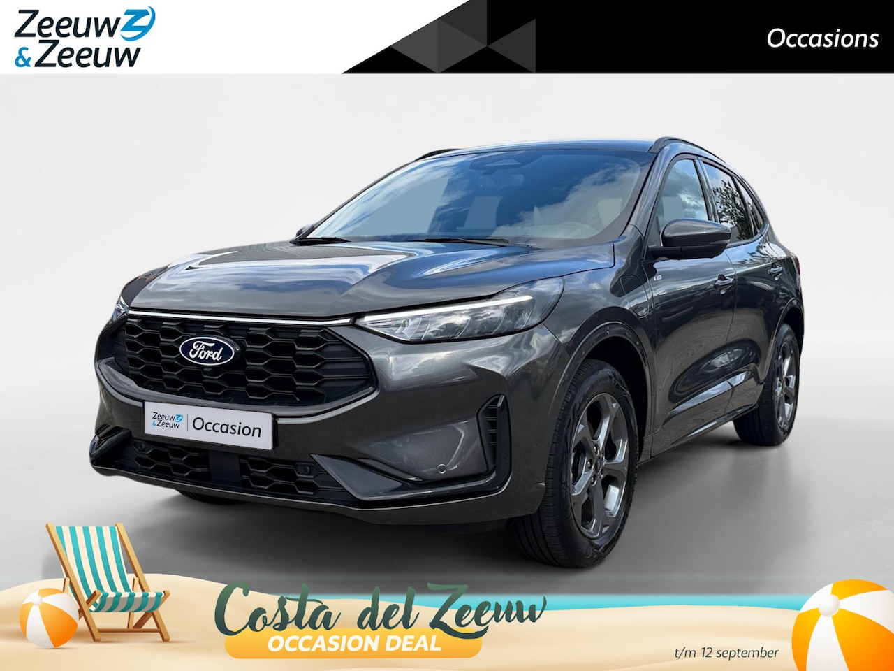 Ford Kuga - 2.5 PHEV ST-Line | NL auto | Automaat | Winter pack | Adapt. Cruise control | BLIS | 360 g - AutoWereld.nl