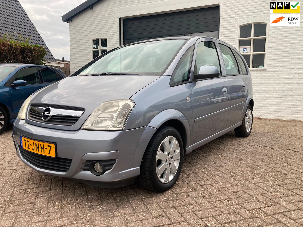 Opel Meriva - 1.6-16V Cosmo Bj 2009, Airco, Cruise, APK TOT 08-09-2027 inruil is mogelijk - AutoWereld.nl