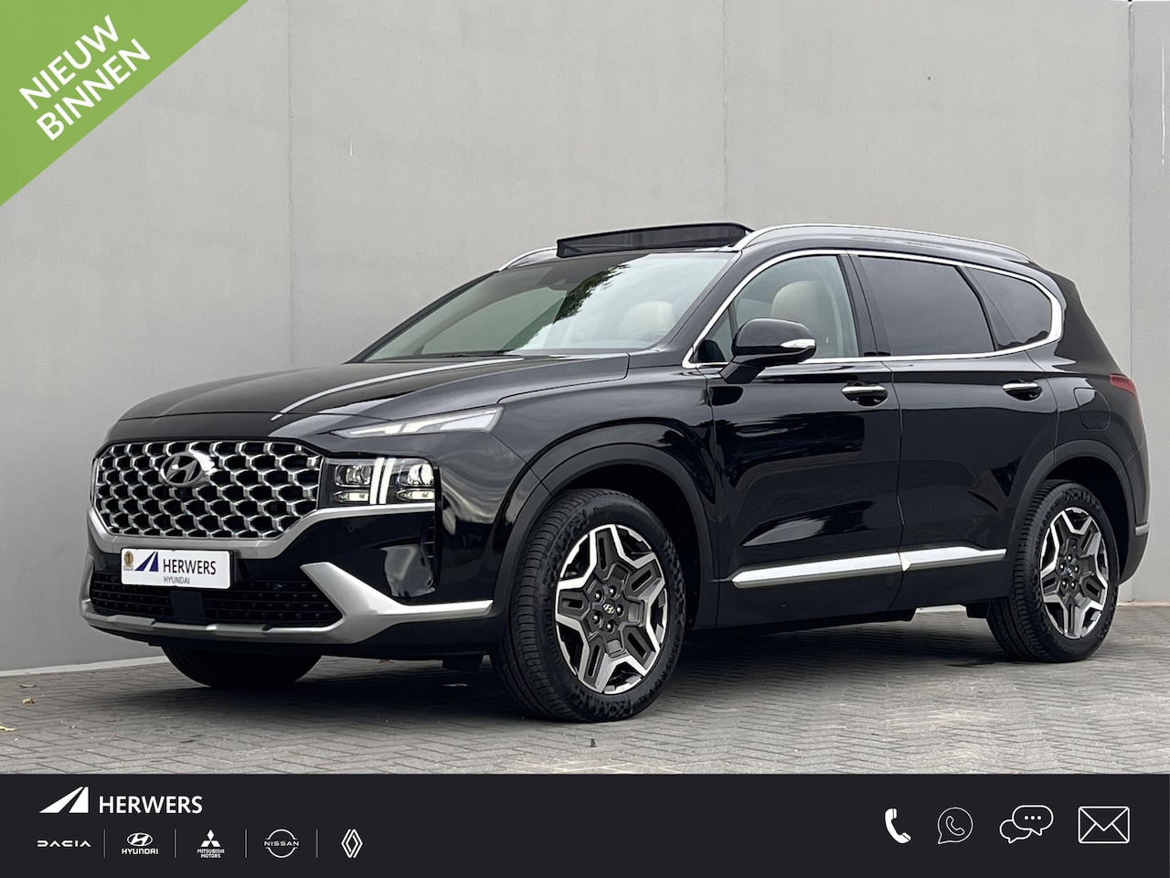 Hyundai Santa Fe - 1.6 T-GDI PHEV Premium Sky 7P / Dealer onderhouden / 7 persoons / Accu SoH 100 % / 1.350 k - AutoWereld.nl