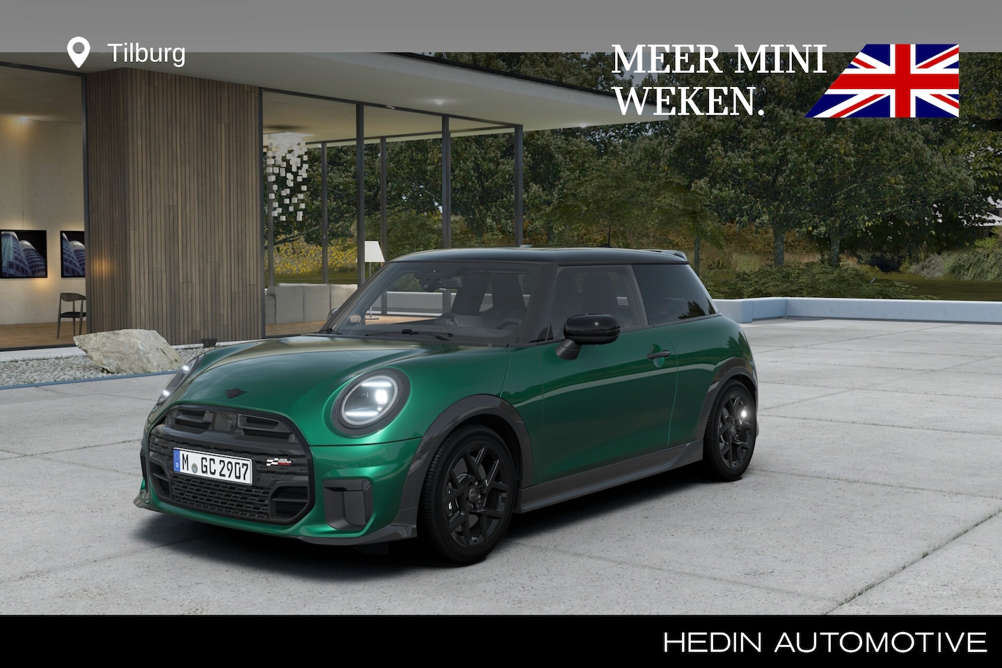 MINI 3-Deurs - 1.5 Cooper C John Cooper Works | Private lease vanaf €570 p/m | Pakket M | Panoramadak | C - AutoWereld.nl
