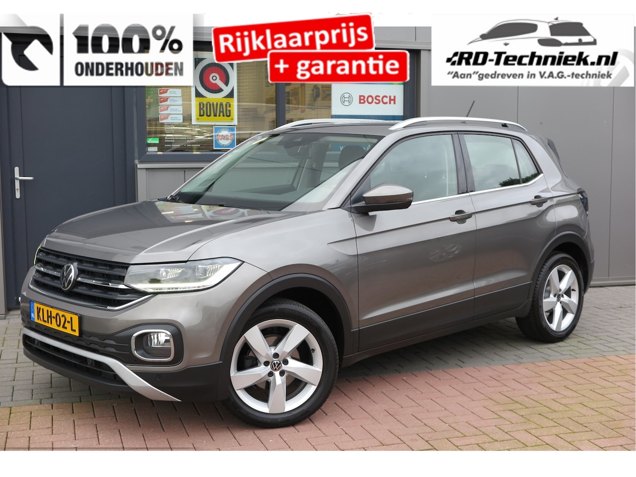 Volkswagen T-Cross - 1.0 TSI 110pk DSG Style, Led, Virtual Cockpit, Navigatie, Stoelverwarming, DAB+ ,Carplay , - AutoWereld.nl