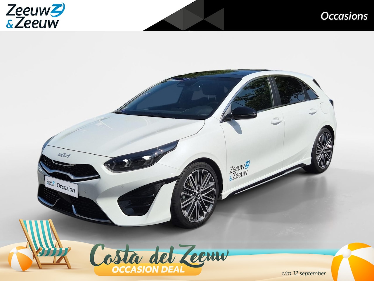 Kia Cee'd - Ceed 1.5 T-GDi GT-PlusLine | Airco | Navi | Camera | Privacy Glass | Panoramadak | AUTOMAA - AutoWereld.nl