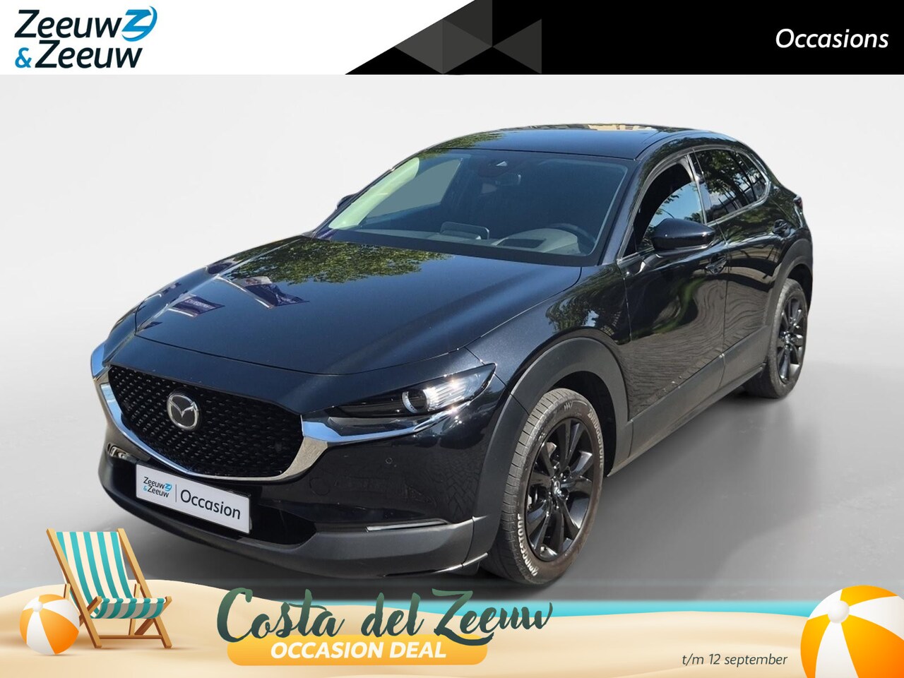 Mazda CX-30 - 2.0 e-SkyActiv-G M Hybrid Homura | Automaat | Cruise Control | Climate Control | Navigatie - AutoWereld.nl