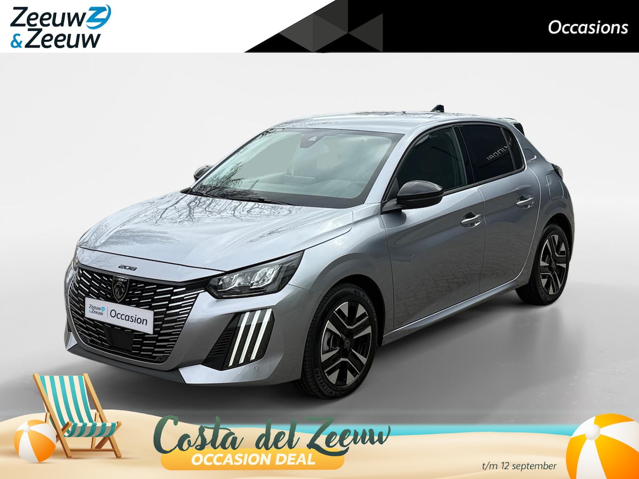 Peugeot 208 - 1.2 Hybrid 110 e-DCS6 Allure | Lichtmetaal | Automaat | Apple Carplay | Android Auto | 1 J - AutoWereld.nl
