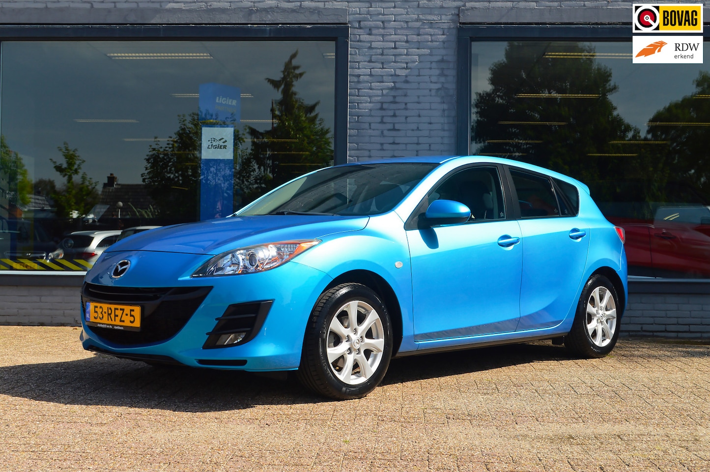 Mazda 3 - 1.6 TS AIRCO+UNIEKE KILOMERSTAND+LICHT METAAL+TREKHAAK - AutoWereld.nl