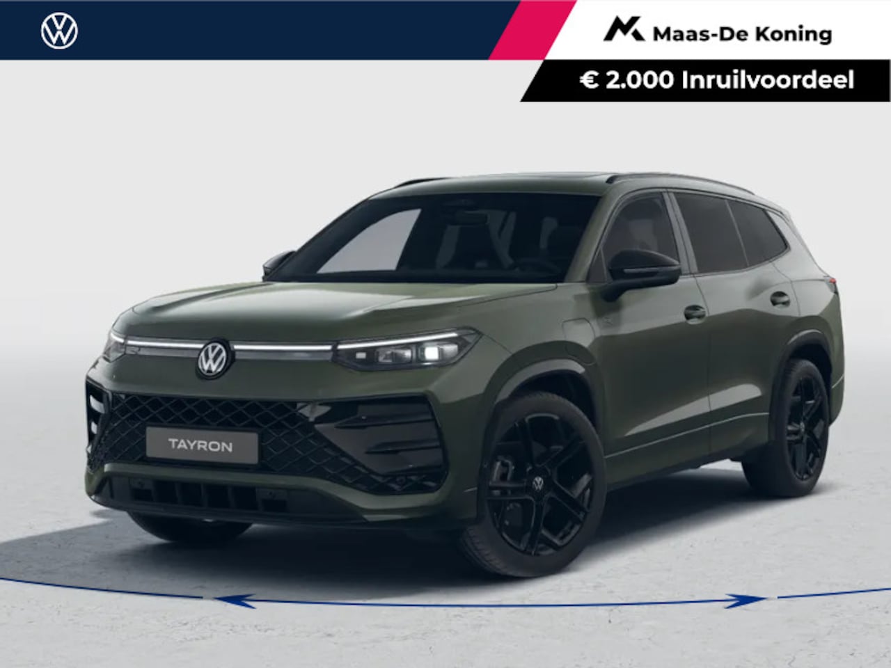 Volkswagen Tayron - R-Line Edition 1.5 eHybrid 272 PK 6 versn. DSG · Black Style Pakket · Panoramaschuif-kante - AutoWereld.nl
