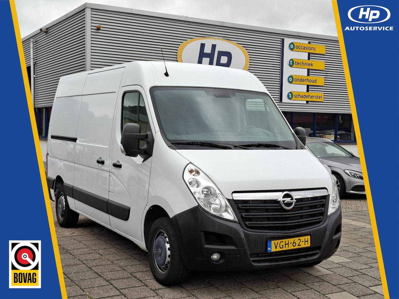 Opel Movano - 2.3 CDTI BiTurbo L2H2 Start/Stop Navigatie ClimateControl CruiseControl 3-Zitter DAB NAP - AutoWereld.nl
