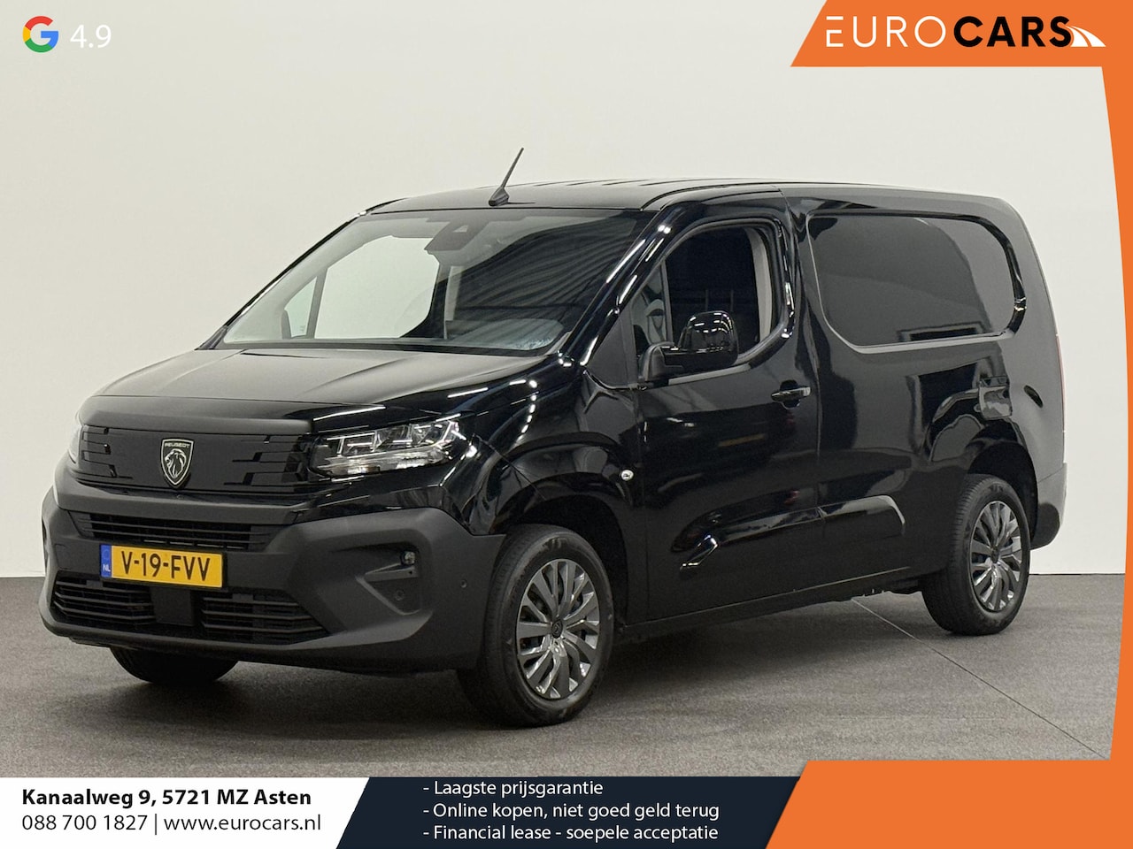 Peugeot Partner - 1.5 BlueHDi 130pk L2 Automaat Navigatie Airco Cruise Control Camera - AutoWereld.nl
