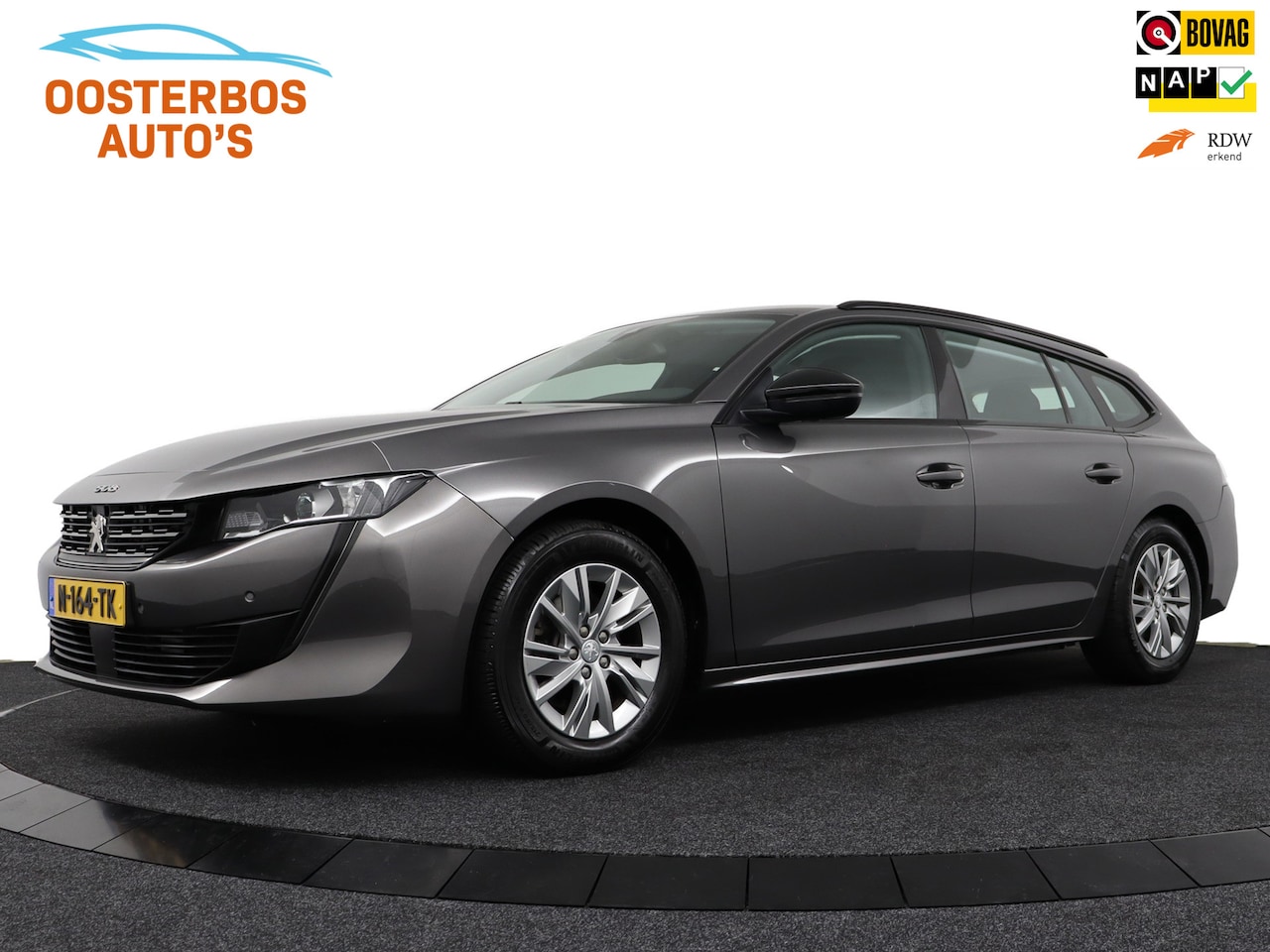 Peugeot 508 SW - 1.2T 130 pk Automaat Active Pack Business Trekhaak/Riem vv/Complete uitvoering - AutoWereld.nl