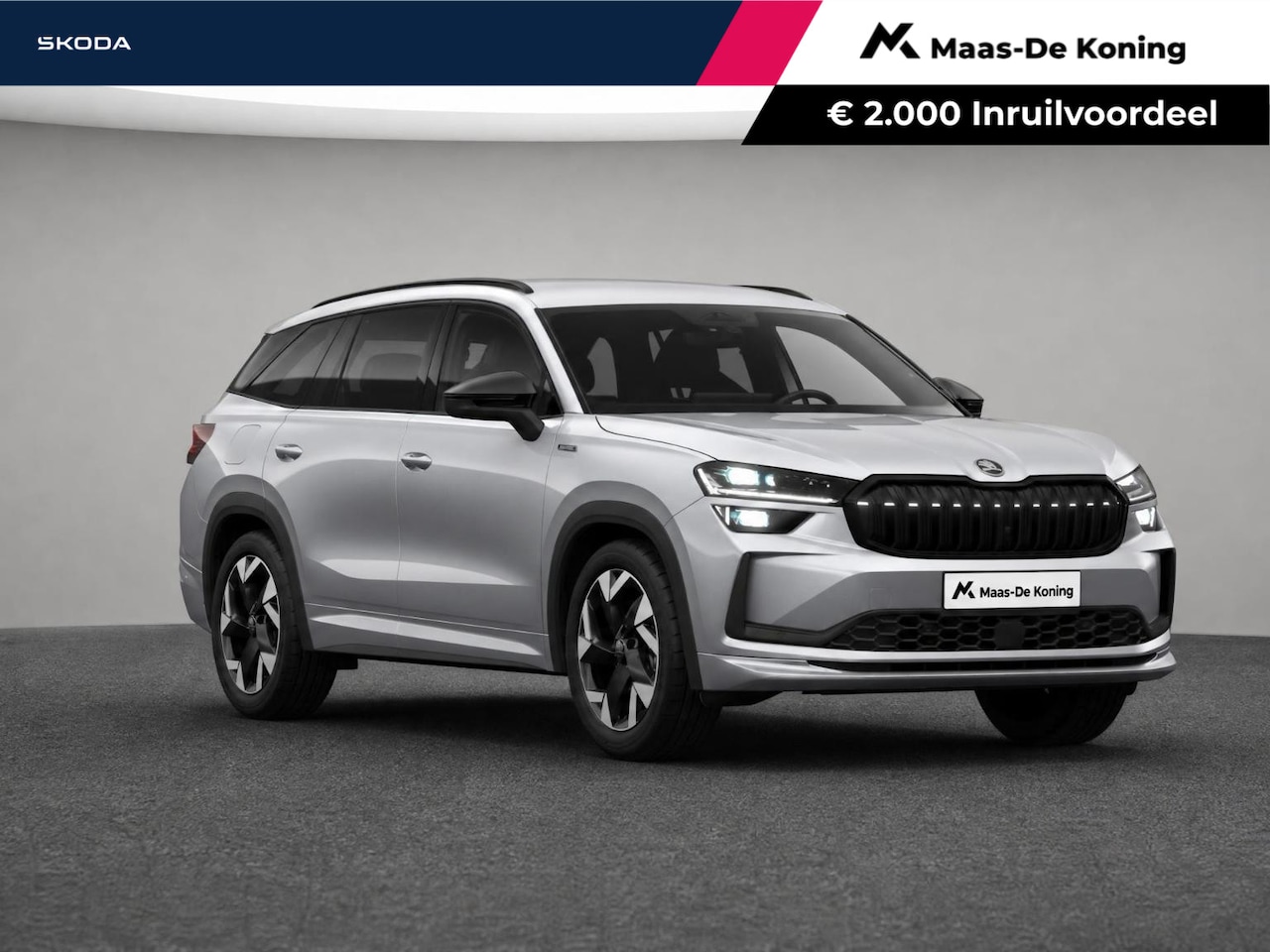 Skoda Kodiaq - Sportline Limited PHEV 204 PK SUV | Smokey Diamond | Trekhaak uitklapbaar | 2.000,- inruil - AutoWereld.nl