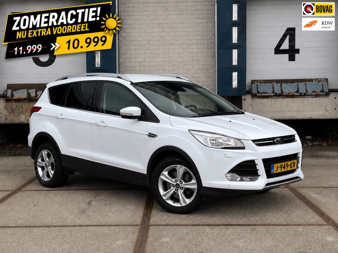 Ford Kuga - 1.6 Titanium Plus 4WD 1.6 Titanium Plus 4WD (182PK+NEW Distriebustriem) - AutoWereld.nl