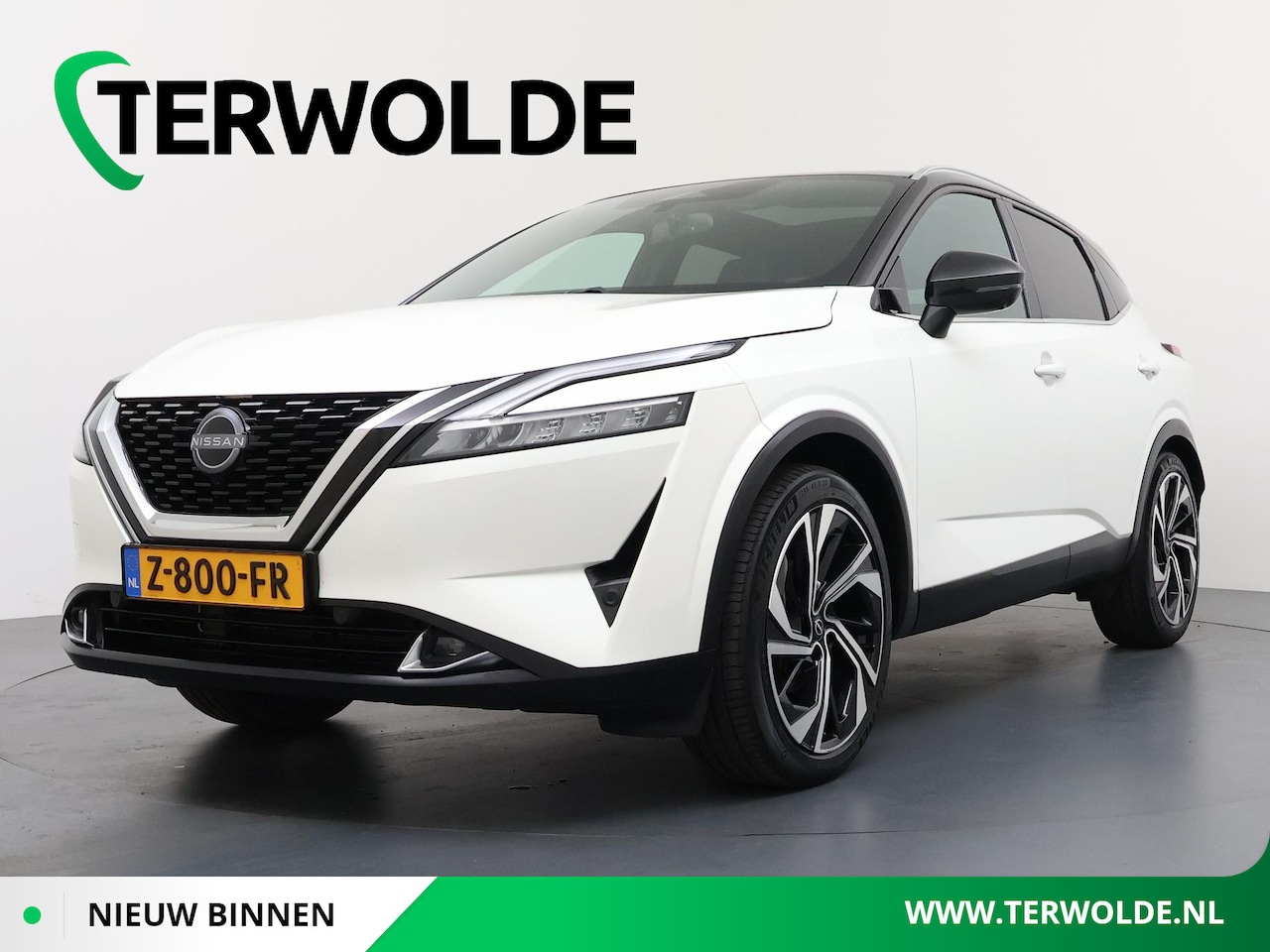 Nissan Qashqai - 1.3 MHEV Xtronic Tekna Plus | Trekhaak | Panoramadak | Lederen Bekl. | BOSE Audio | - AutoWereld.nl