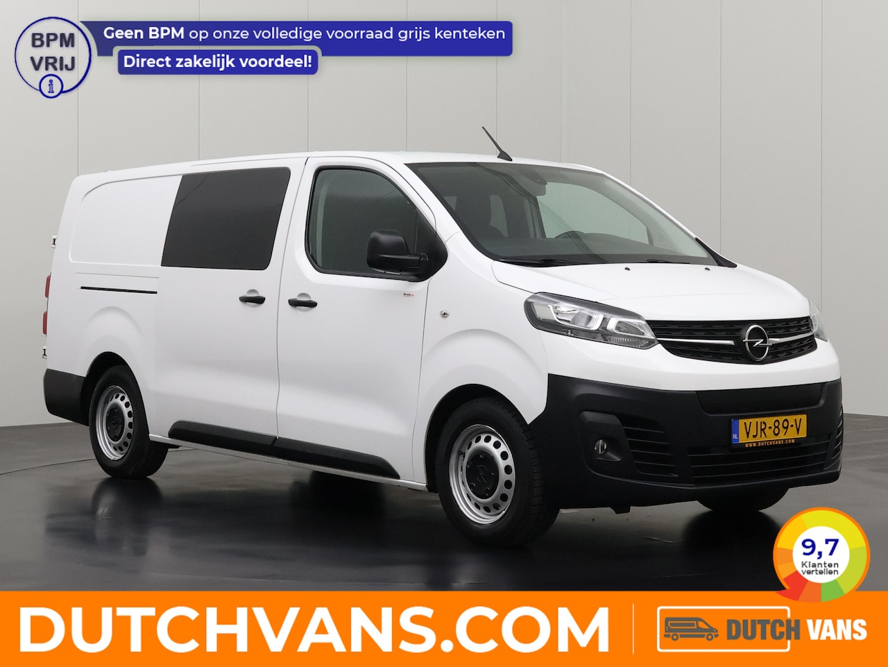 Opel Vivaro - L3H1 Edition 75 kWh | Elektrisch | Dubbele Cabine | Navigatie | Camera | Airco | Cruise - AutoWereld.nl