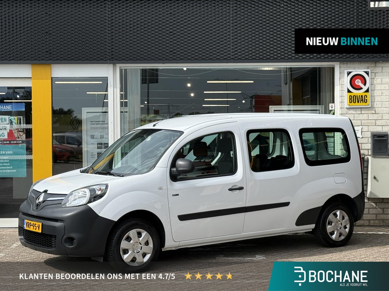 Renault Kangoo - Z.E. Maxi (incl. accu) | 93% SoH | Cruise Control | Airco | BT-Radio | - AutoWereld.nl
