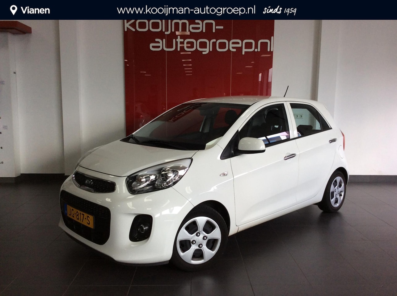 Kia Picanto - 1.0 CVVT DynamicLine inclusief Airco en Cruise control - AutoWereld.nl