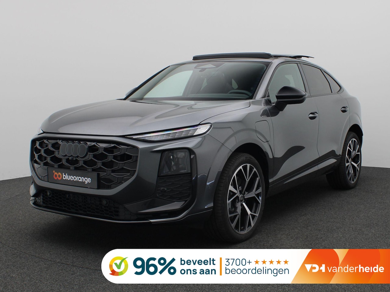 Audi Q3 Sportback - 1.5 e-hybrid S edition 272PK S-Tronic SOH 100% Panoramadak, Trekhaak, Achteruitrijcamera, - AutoWereld.nl
