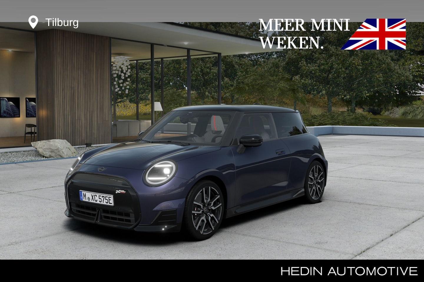 MINI 3-Deurs - Cooper E John Cooper Works 40.7 kWh | Private lease vanaf €474 p/m | Pakket M | Panoramada - AutoWereld.nl