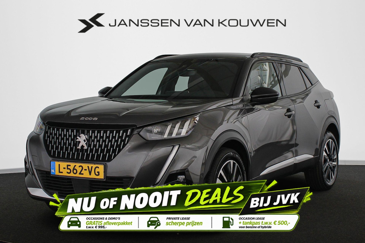 Peugeot 2008 - 1.2 PureTech GT Pack Stoelverwarming Keyless Achteruitrijcamera - AutoWereld.nl