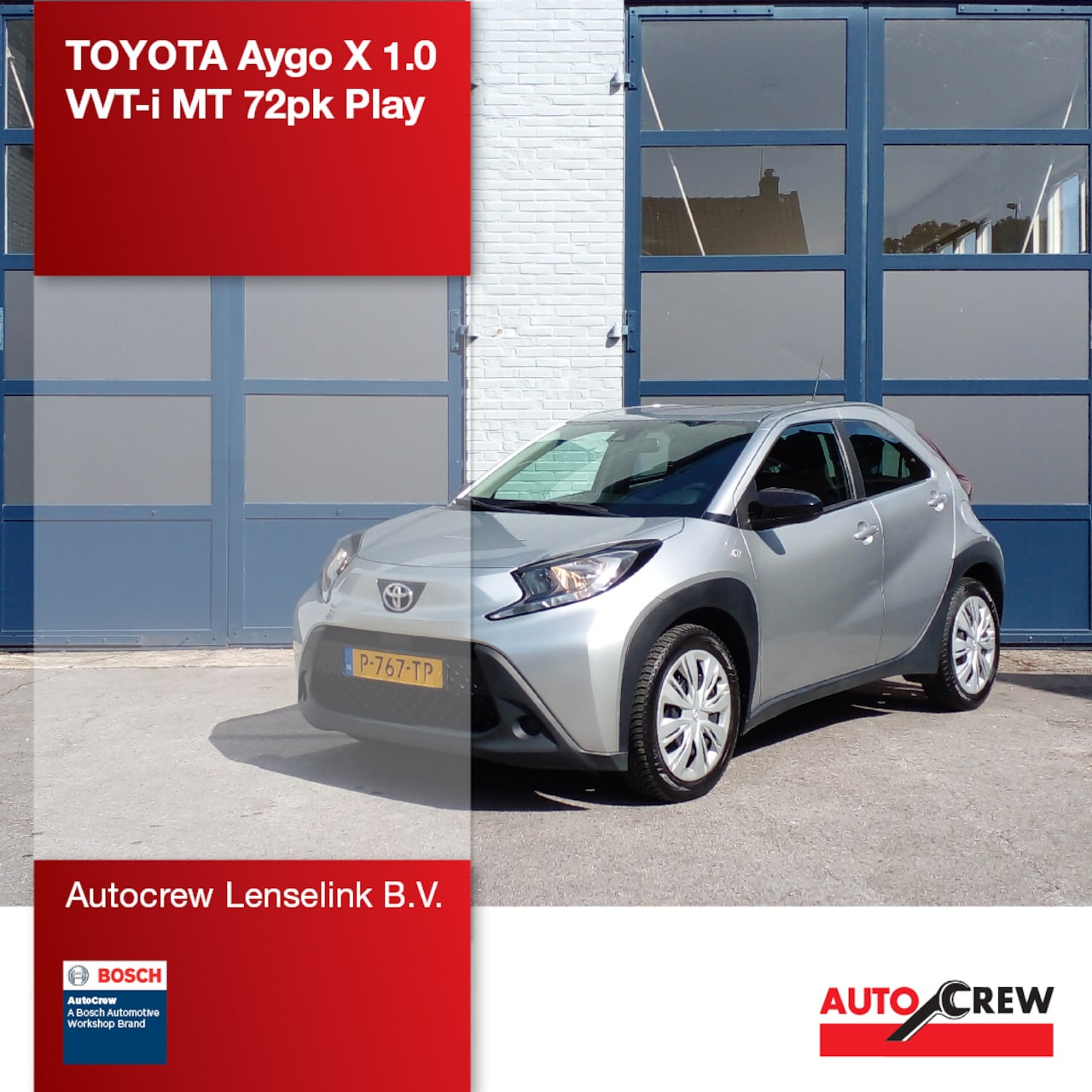 Toyota Aygo X - 1.0 VVT-i MT 72pk Play | Origineel NL | - AutoWereld.nl