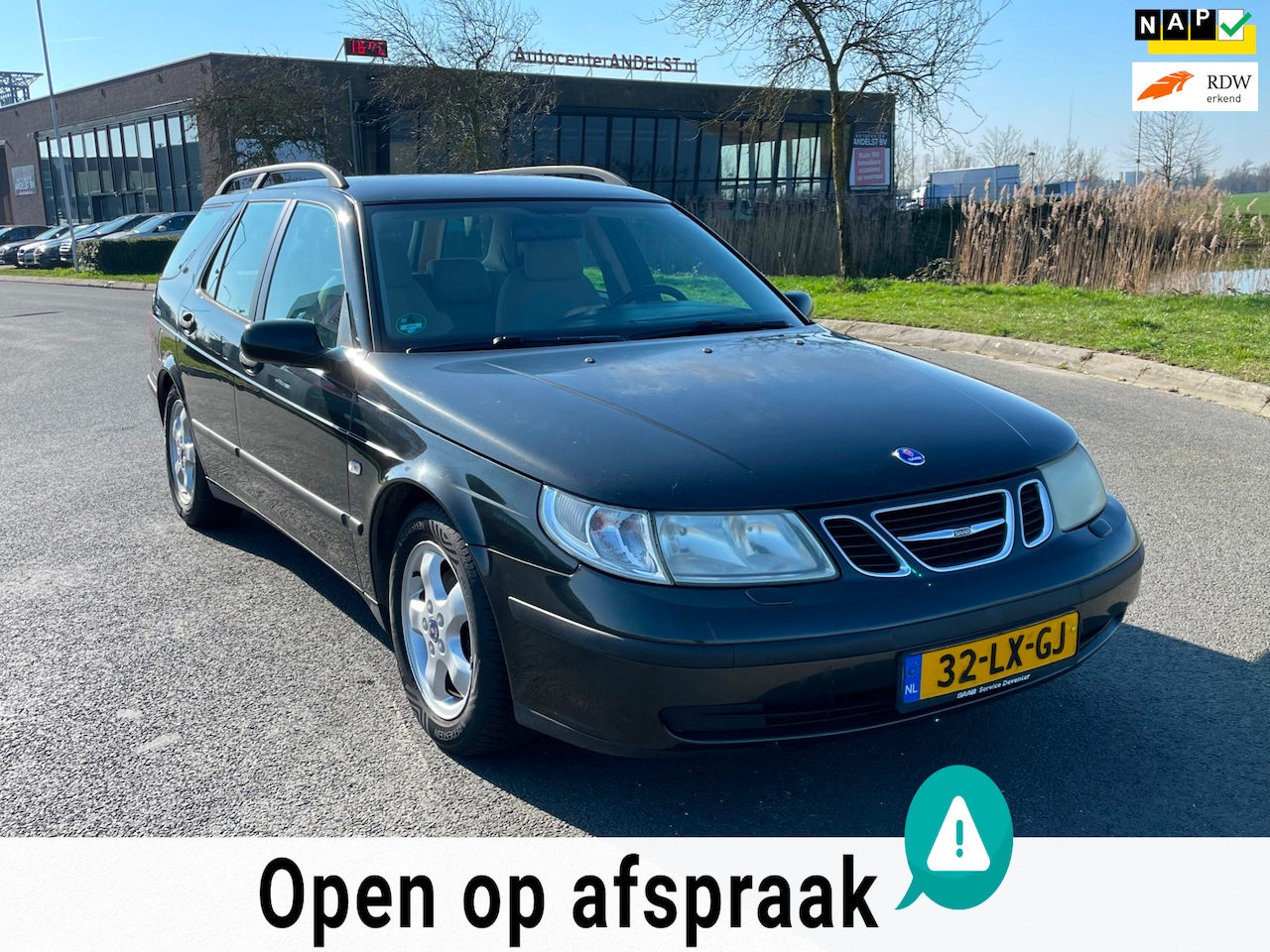 Saab 9-5 Estate - 2.0t Linear Business Pack 2.0t Linear Business Pack, Trekhaak, Cruise/Climate, Stoelverw, Nap, Export! - AutoWereld.nl