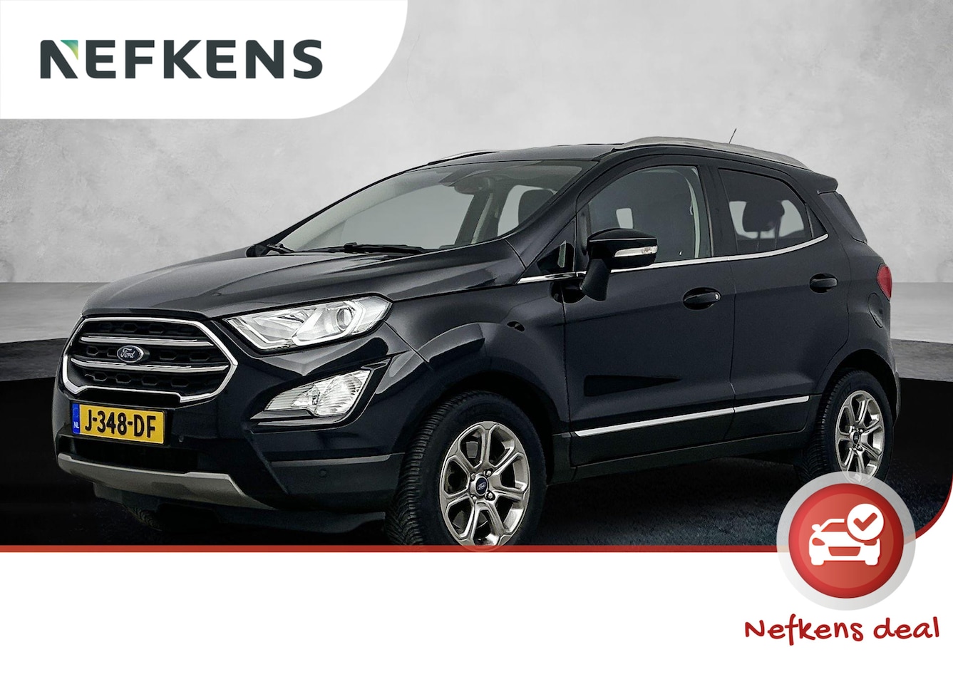 Ford EcoSport - 125pk EcoBoost Titanium | CarPlay | Camera | Navigatie | All Season Banden | Lederen Bekle - AutoWereld.nl