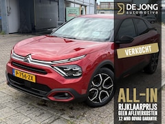 Citroën Ë-C4 - Shine 50 kWh ALL-INRIJKLAARPRIJS/Lederen interieur/Navi/keyless/Adaptive Cruise Controle