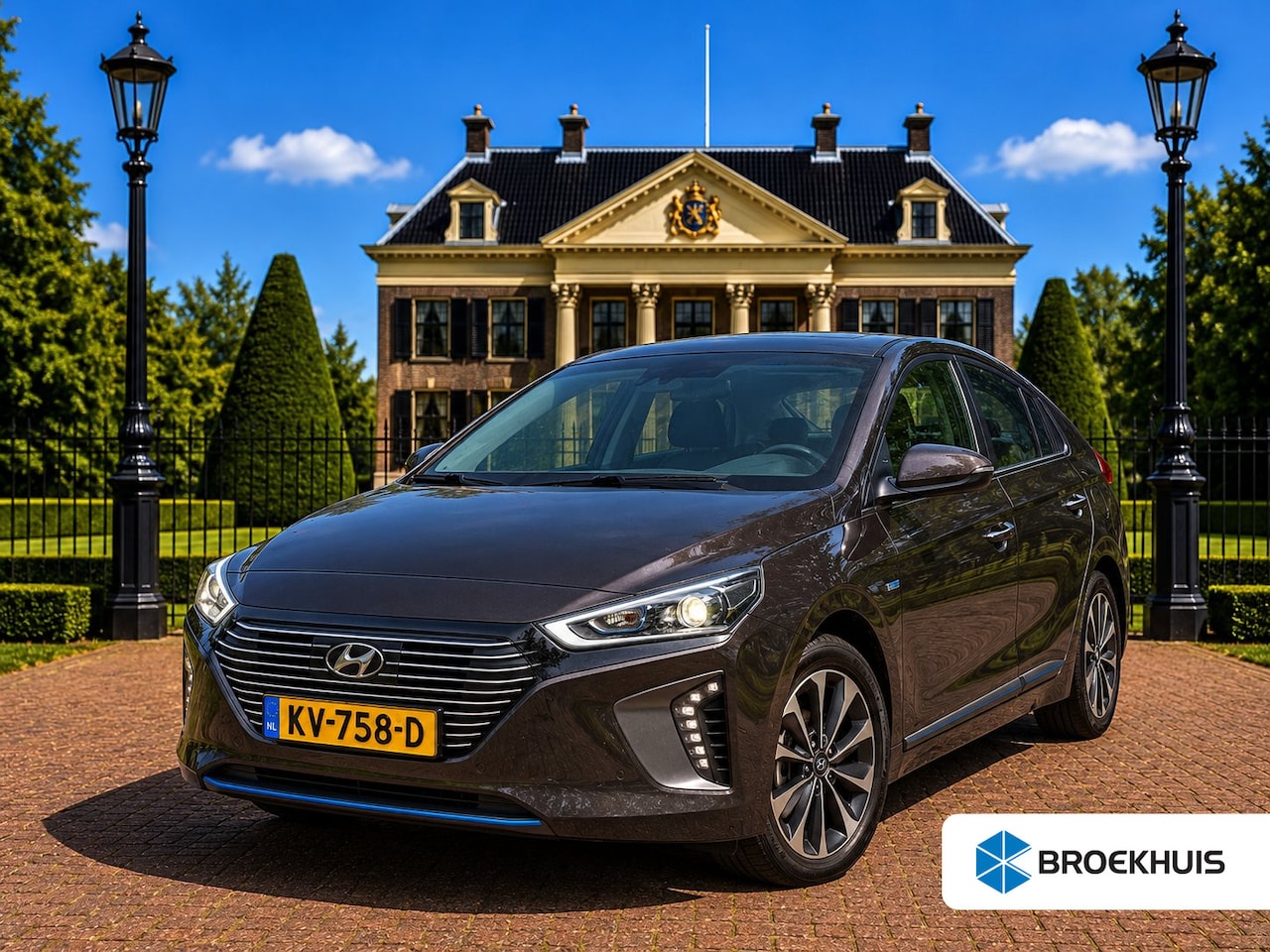 Hyundai IONIQ - 1.6 GDi Premium | ORIGINEEL NL! | PANO DAK | ADAPTIVE CRUISE | LEDER | ELECTR STOEL | CAME - AutoWereld.nl