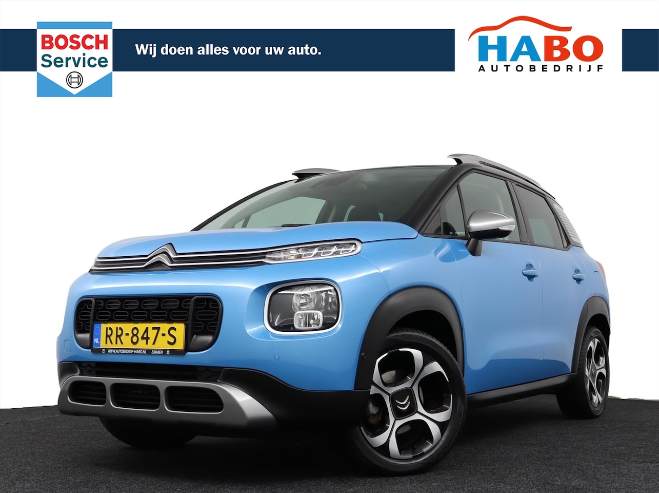 Citroën C3 Aircross - 1.2 PURETECH S&S SHINE ECC/CRUISE/NAV/REGEN.SENS/PARK.SENS/TREKHAAK/LMV - AutoWereld.nl