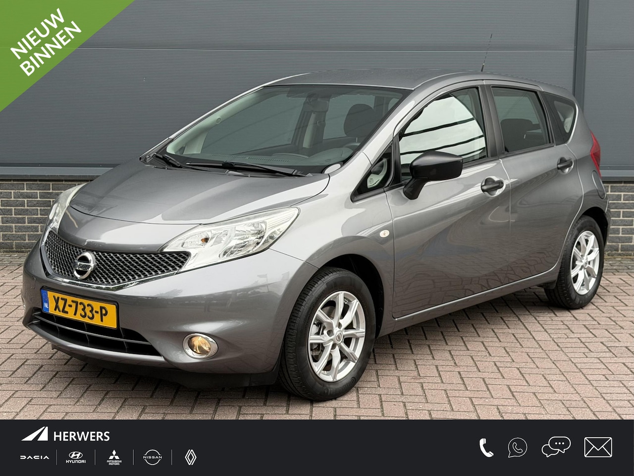 Nissan Note - 1.2 Acenta 5 Deurs / Cruise Control / Airco / AUX & Radio / Lage Kilometerstand / CD Spele - AutoWereld.nl