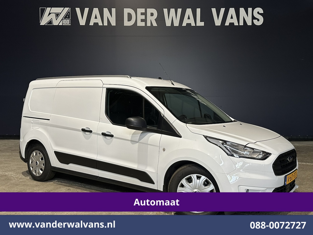 Ford Transit Connect - 1.5 EcoBlue 100pk Automaat L2H1 inrichting Euro6 Airco | Camera | Cruisecontrol | Trekhaak - AutoWereld.nl
