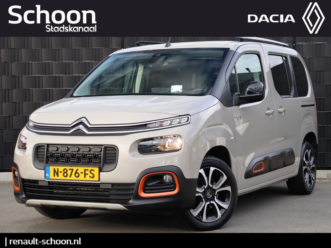 Citroën Berlingo - 1.2 PureTech Shine | Pano | 360 Camera | Head-up | Stoelverwarming | Trekhaak | Navigatie - AutoWereld.nl