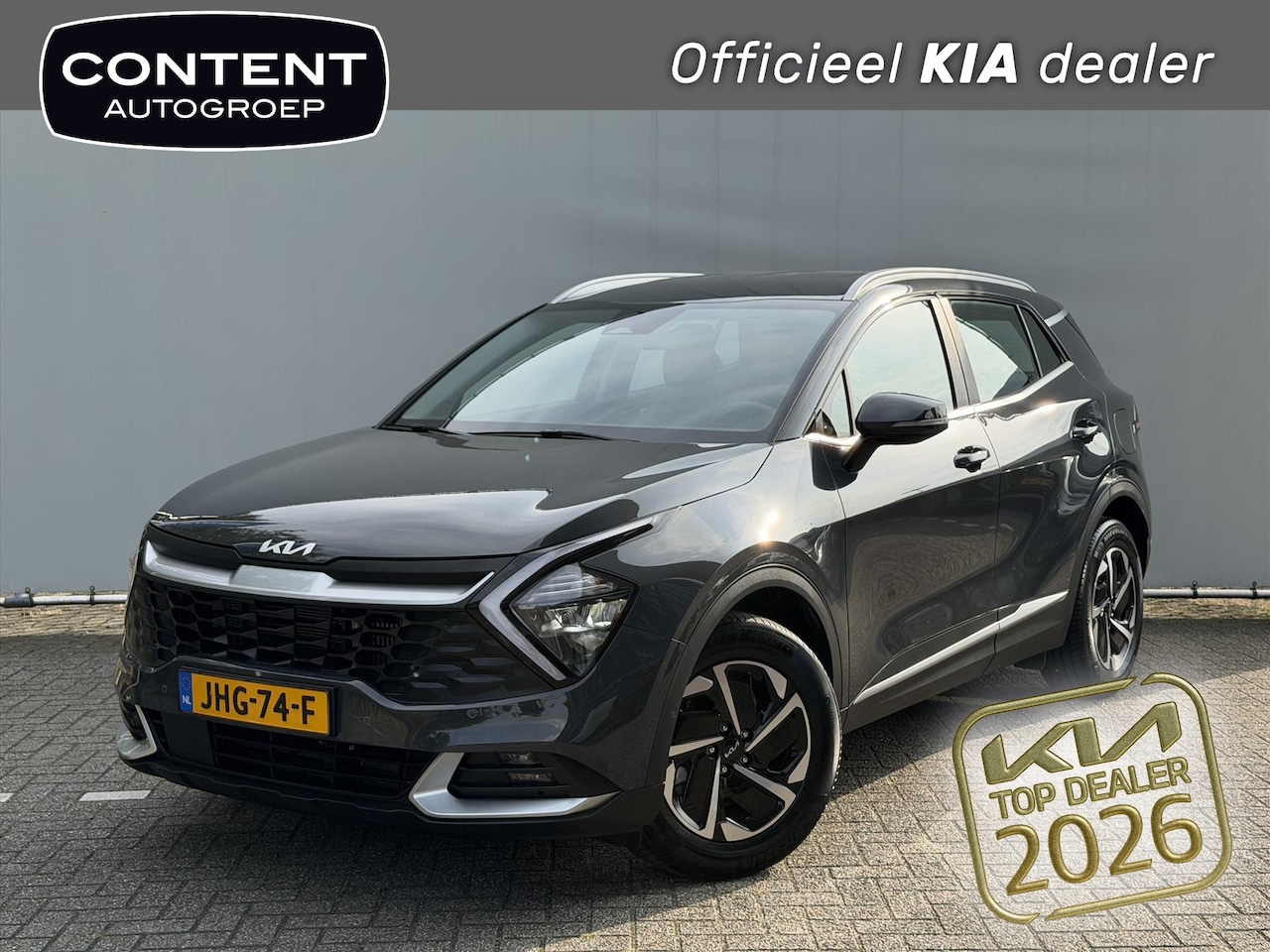 Kia Sportage - 1.6 T-GDi 230pk Hybrid AT6 DynamicLine - AutoWereld.nl