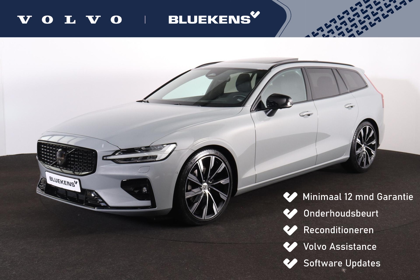 Volvo V60 - B4 Ultimate Dark - Panorama/schuifdak - Intellisafe Assist & Surround - Bowers & Wilkins - - AutoWereld.nl