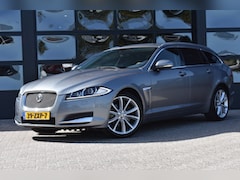 Jaguar XF Sportbrake - 2.2D Premium Business Edition '13 Xenon Leder Navi Clima Cruise Inruil mogelijk