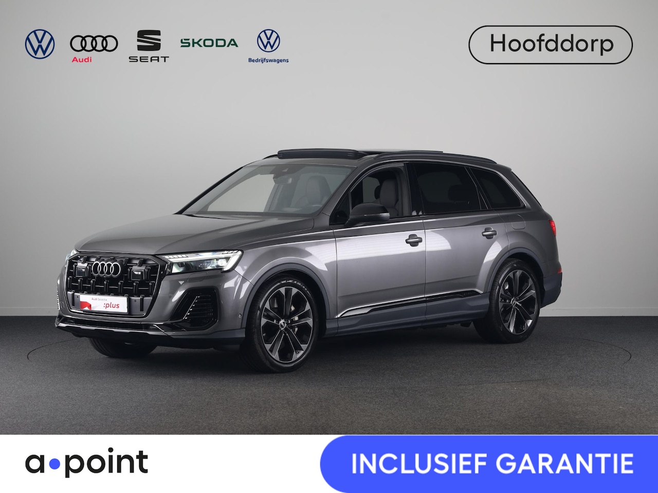 Audi Q7 - 55 TFSI e quattro Pro Line S 394 pk S-tronic | Verlengde garantie | Navigatie | Panoramada - AutoWereld.nl