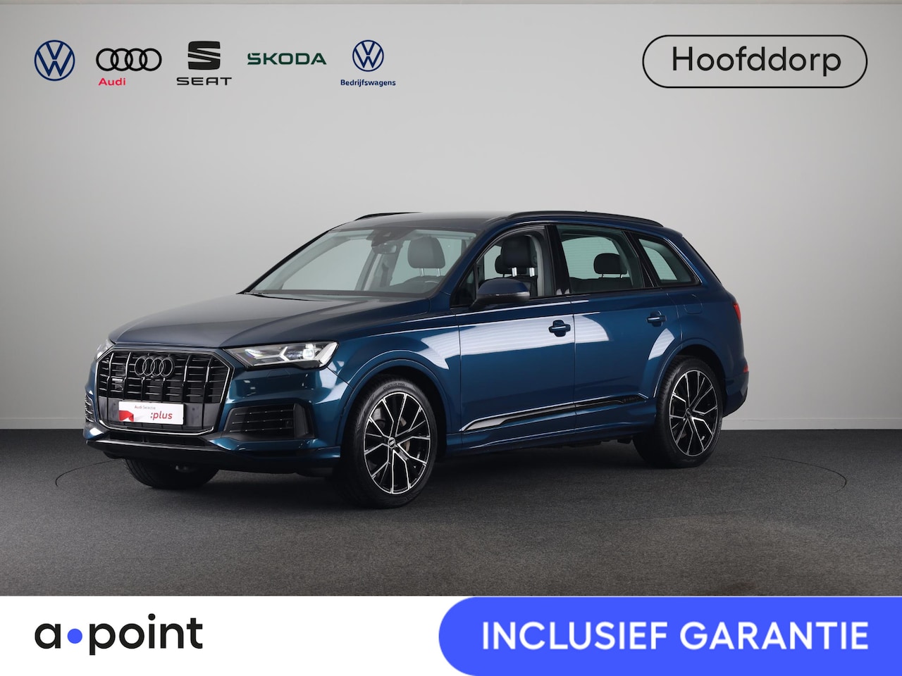 Audi Q7 - 55 TFSI e quattro Pro Line 367pk | Trekhaak | Parkeerkcamera | Elektrisch verstelbare voor - AutoWereld.nl