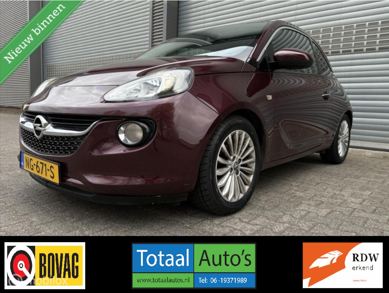 Opel ADAM - 1.4 Unlimited*CRUISE*STUUR+STOELVERW*PANO - AutoWereld.nl