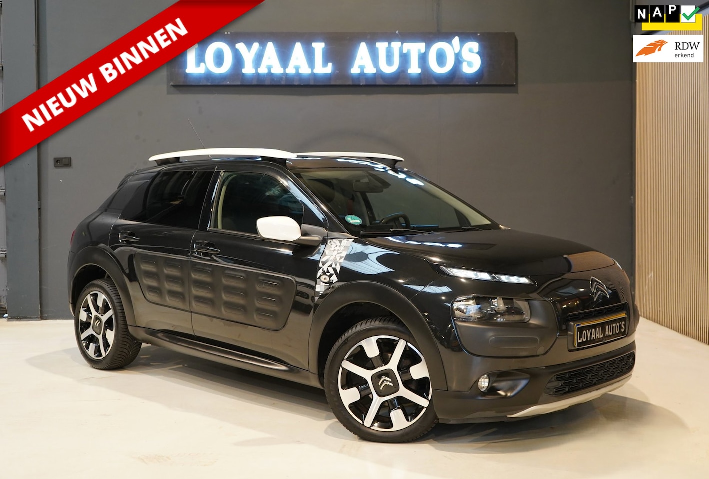 Citroën C4 Cactus - 1.2 PureTech Rip Curl | PANODAK | CRUISE | AIRCO | NAVI | NAP | APK - AutoWereld.nl
