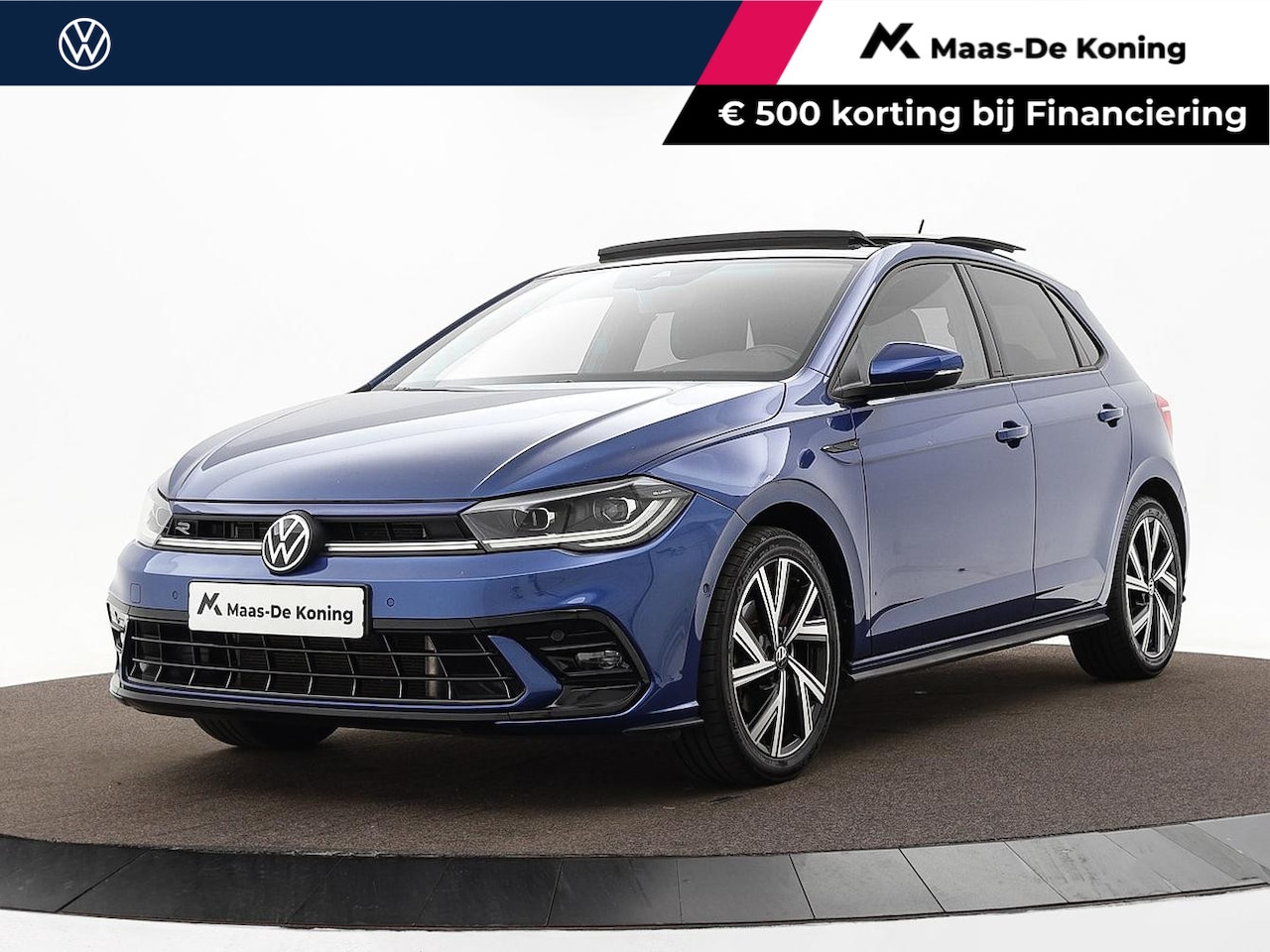 Volkswagen Polo - 1.0 TSI 110pk DSG R-Line Business · Panoramadak · Stoelverwarming · Camera · Keyless · Dod - AutoWereld.nl