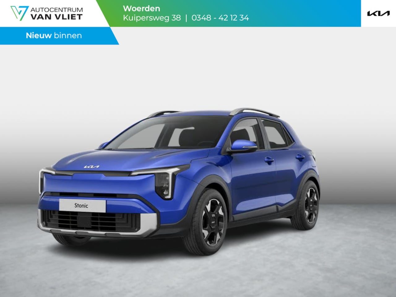 Kia Stonic - 1.0 T-GDi MHEV DynamicPlusLine | Navi. | Clima. | Parkeersensoren | Stoel&Stuur Verwarming - AutoWereld.nl