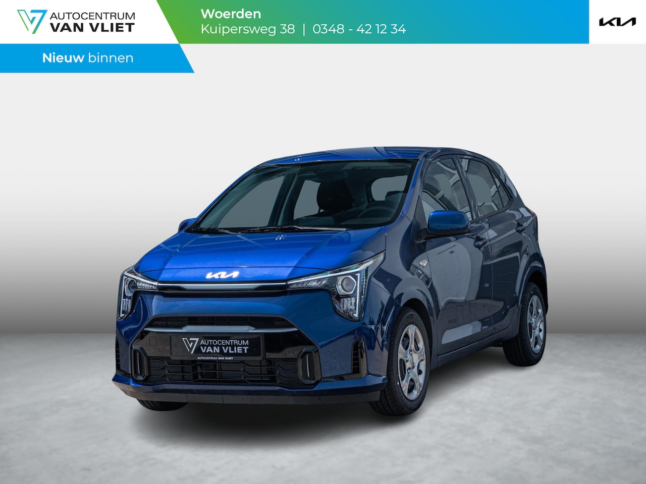 Kia Picanto - 1.0 GDi DynamicLine | Navi. | Cruise. | Airco | Parkeersensoren | CarPlay - AutoWereld.nl