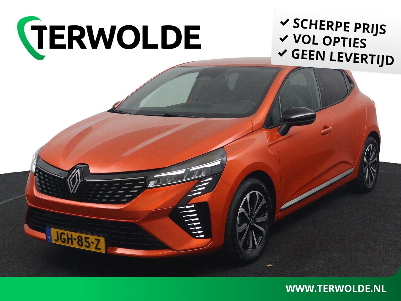 Renault Clio - techno full hybrid E-Tech 145 | Groot Navi | Parkeercamera | Stoel- & Stuurverw. | - AutoWereld.nl