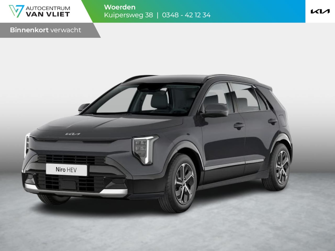 Kia Niro - 1.6 GDi Hybrid DynamicPlusLine | Actieprijs* | Navi. | Clima. | Adapt. Cruise. | Achteruit - AutoWereld.nl