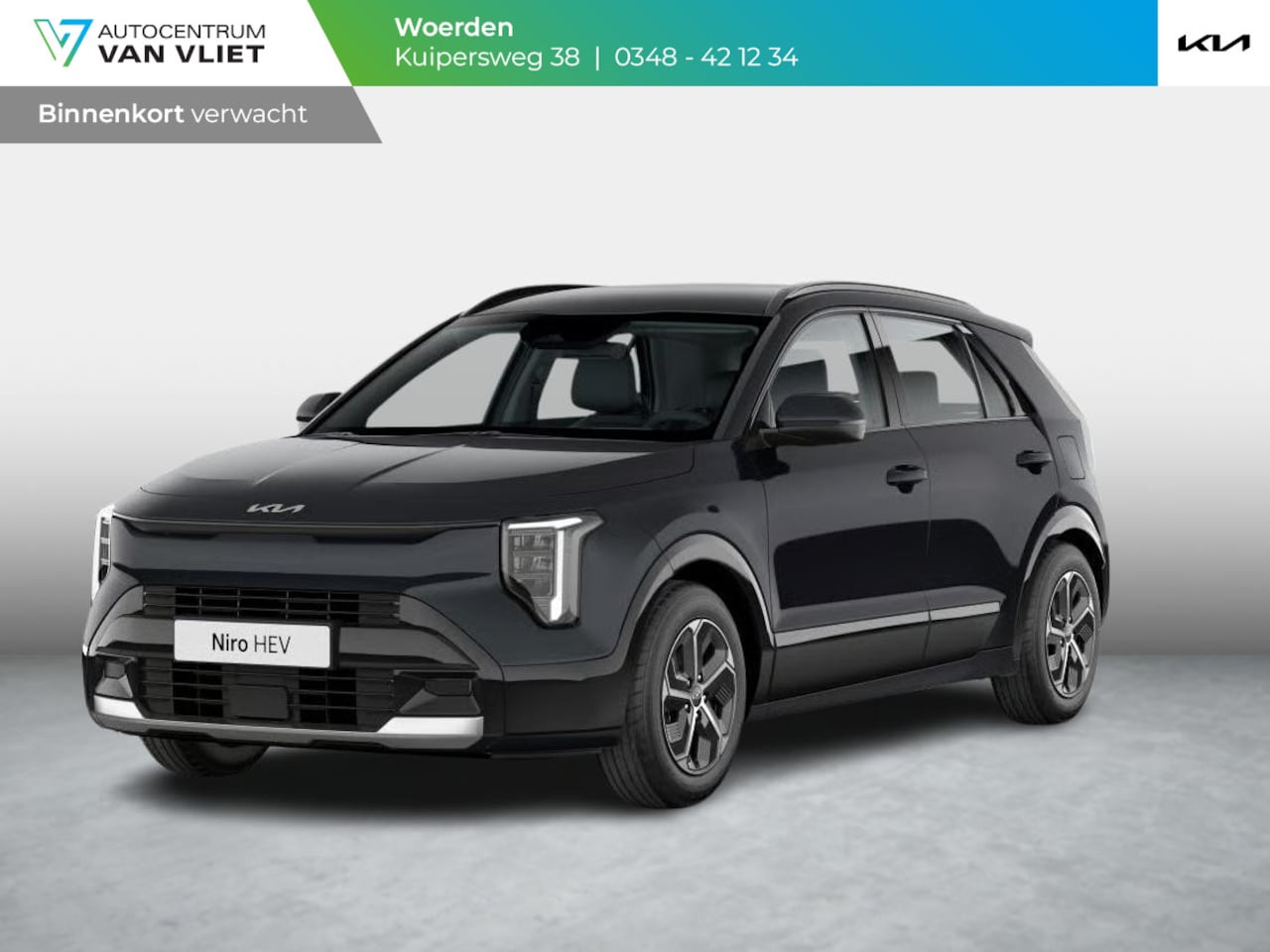 Kia Niro - 1.6 GDi Hybrid DynamicLine | Actieprijs* | Navi. | Clima. | Adapt. Cruise. | Achteruitrijc - AutoWereld.nl