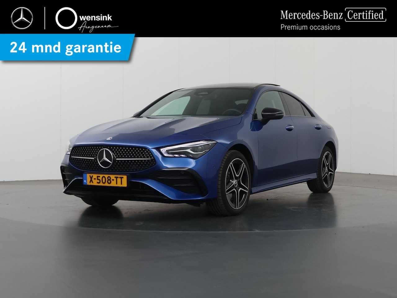 Mercedes-Benz CLA-Klasse - 250 e AMG Night | Panoramadak | Keyless Go | Sfeerverlichting | Achteruitrijcamera | - AutoWereld.nl