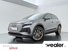 Audi Q4 e-tron - 45 Edition 82 kWh | 286 PK | SoH 100% | Warmtepomp | Adaptive cruise control | Stoelverwar