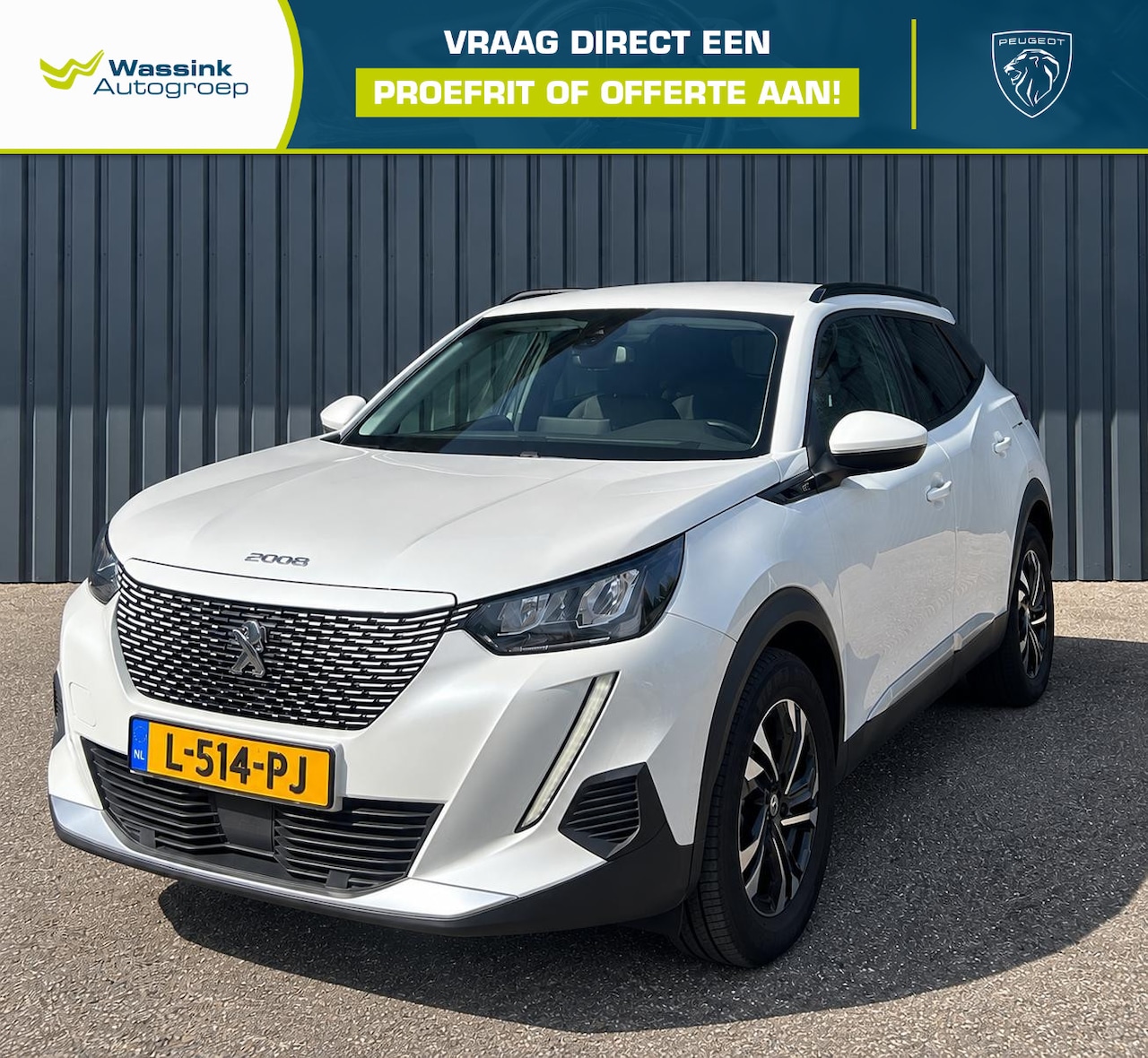 Peugeot e-2008 - EV Allure 50 kWh Carplay | Navi by App | Parkeersensoren Achter | Climate Control - AutoWereld.nl