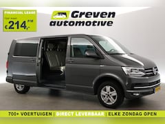 Volkswagen Transporter - 2.0 TDI L2H1 150PK | Dubbele Cabine | Automaat | Airco | Cruise | Trekhaak | Navi | Parkee