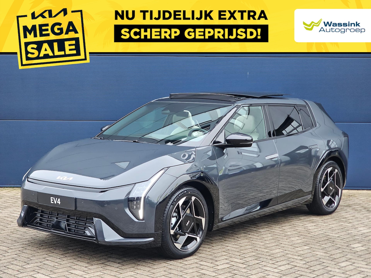 Kia EV4 - 81,4 kWh 204PK GT-Line Stoelverwarming | Parkeersensoren | Parkeercamera | LED | Direct le - AutoWereld.nl